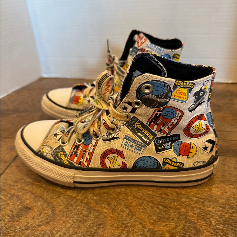 Converse Chuck Tayler All Star Jump Ball Sneaker Youth Size 2 High Top